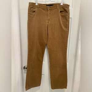 Calvin Klein Jeans Bootcut Brown Corduroy Pants Size 14